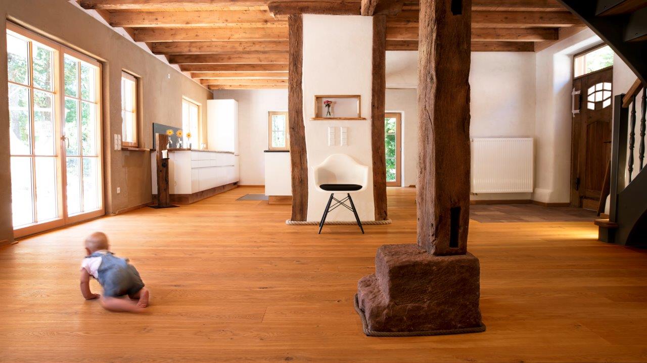 Eiche Massivholzdiele – Bild 10